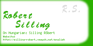 robert silling business card